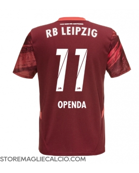 RB Leipzig Lois Openda #11 Maglia Gara Trasferta Repliche 2024-25